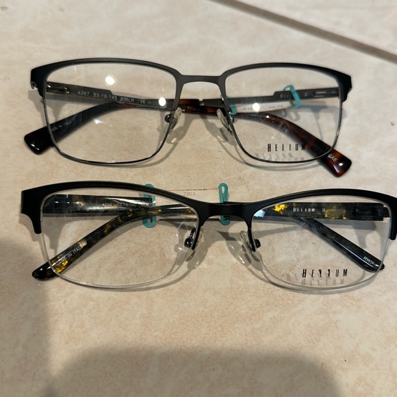 HELIUM SEMI-RIMLESS & FULL RIM FRAMES - Picture 1 of 7